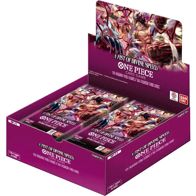 One Piece Card Game - OP-11 - A Fist of Divine Speed - Booster Display (24) - ENG