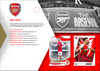 Topps - Club - Team Set Arsenal 2023/24 – Box da 6 Bustine da 5 carte