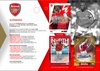 Topps - Club - Team Set Arsenal 2023/24 – Box da 6 Bustine da 5 carte