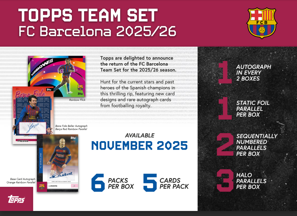 Topps - 25/26 Barcelona - Team Set