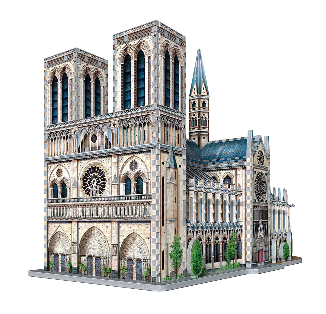 Notre-Dame Cathedral - Wrebbit 3D puzzle