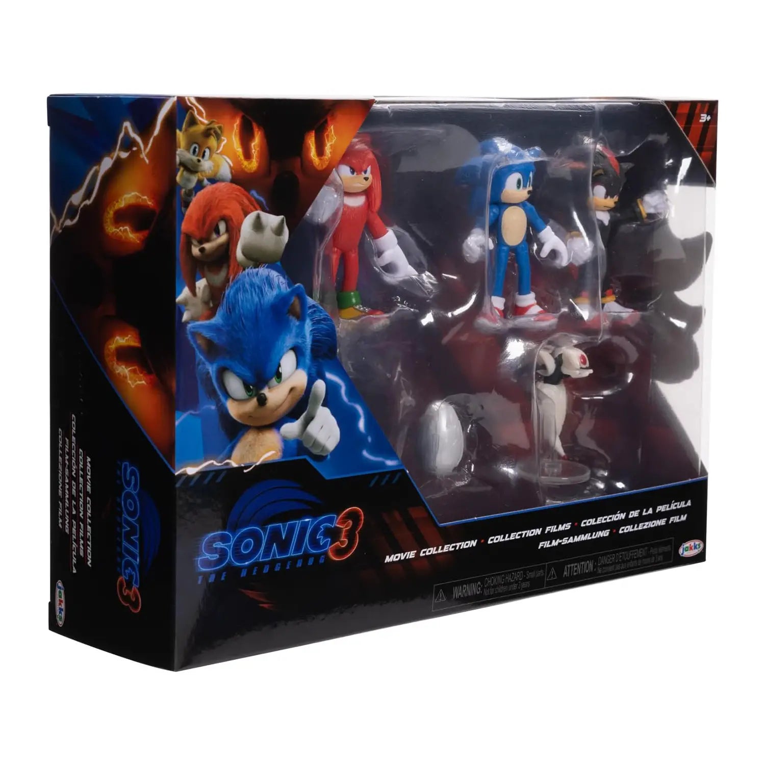 Jakks Pacific - Nintendo - Sonic 3 Movie Action Figures 6 cm