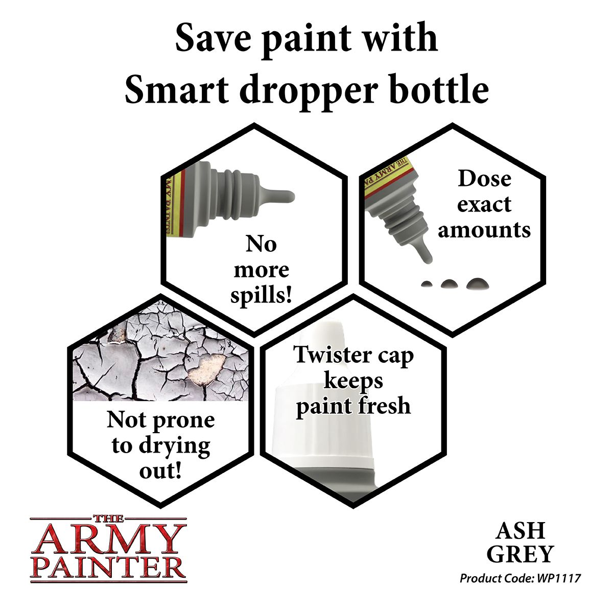 The Army Painter - Paints - Ash Grey