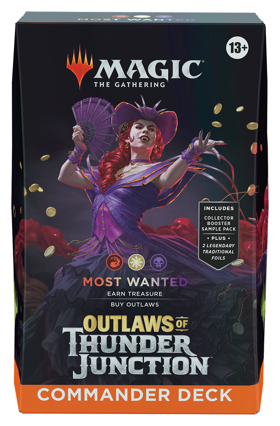 Magic The Gathering - Outlaws of Thunder Junction - Commander - 4 Deck SP
