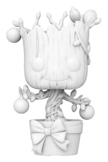 Marvel POP! Vinyl Figure Groot (DIY) (WH) 9 cm