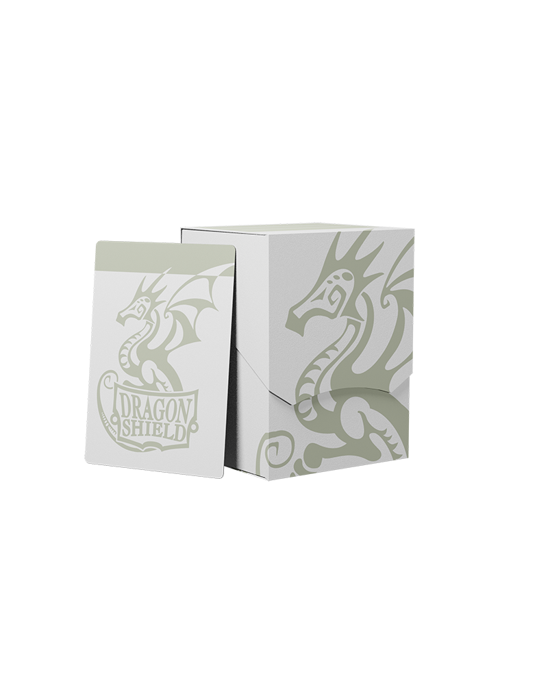 Dragon Shield - Deck Shell - White/Black