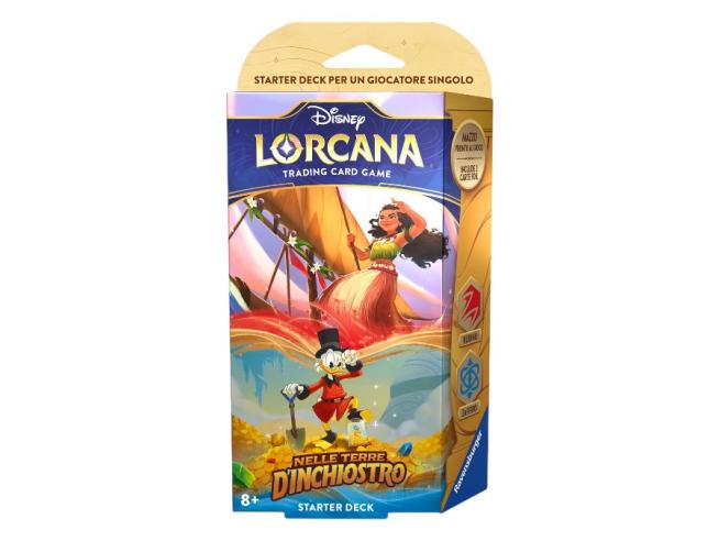 Lorcana - Starter Decks - Nelle Terre D'Inchiostro - Rubino/Zaffiro - Ita