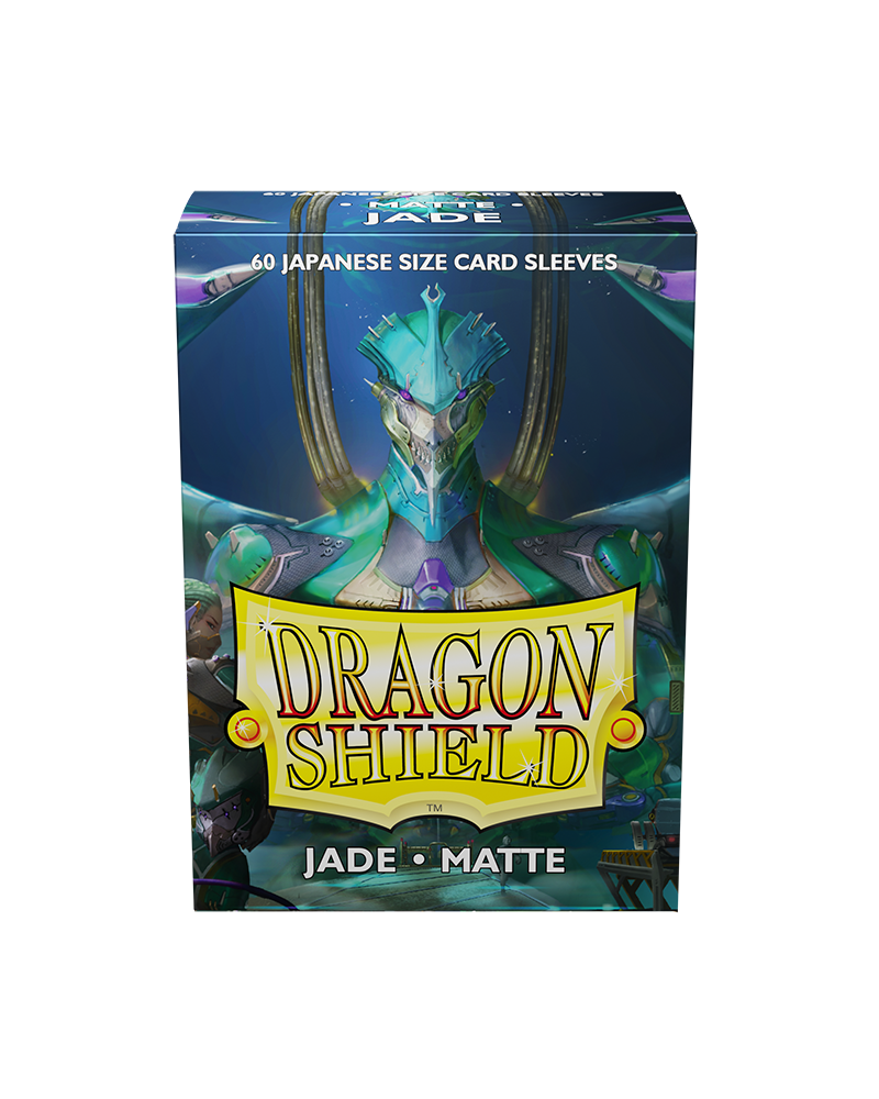 Dragon Shield - Japanese - Matte - Jade 60 pcs