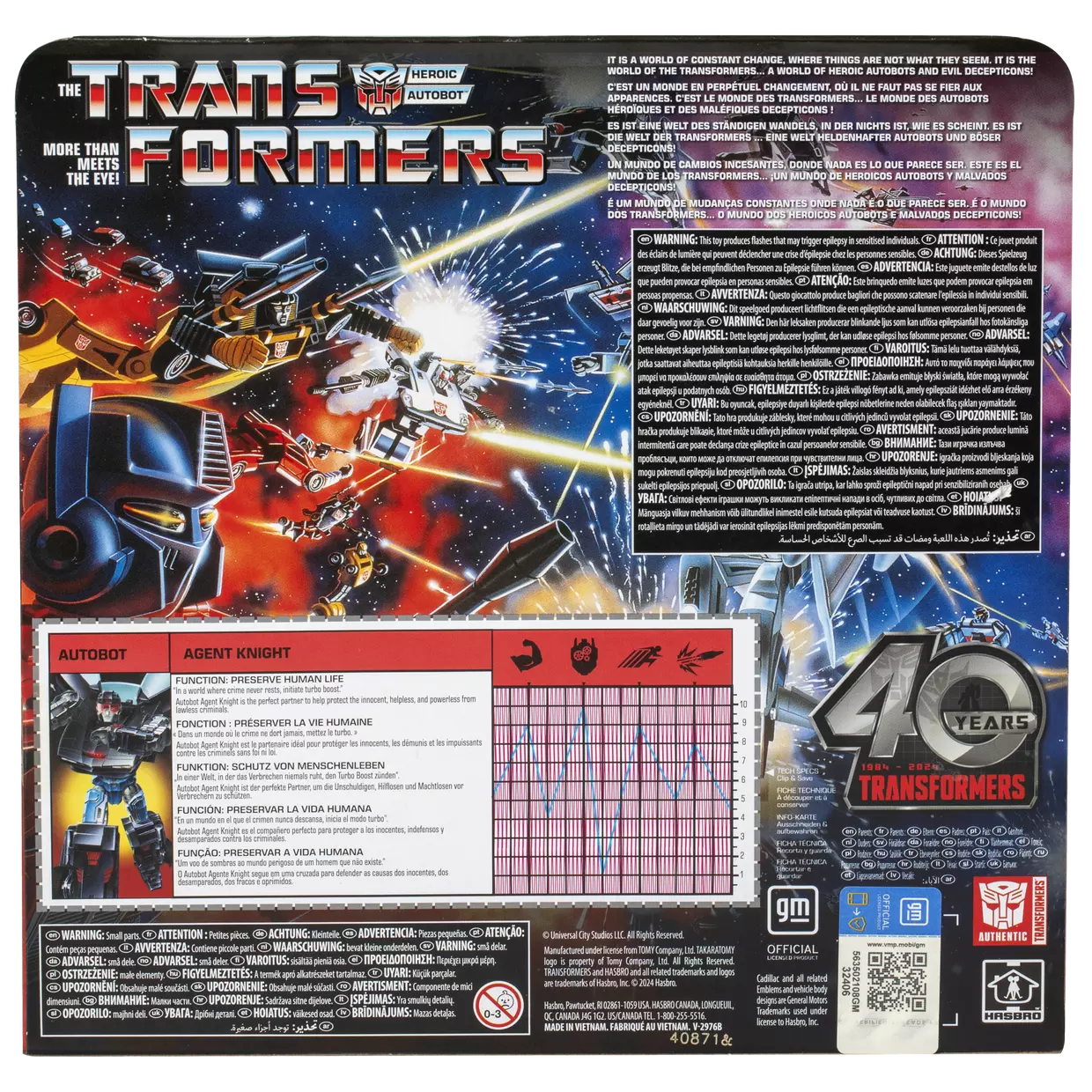 Hasbro - Transformers Collaborative - Supercar x Transformers, Autobot dell'agente Knight