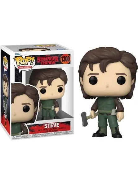Stranger Things POP! TV Vinyl Figure Hunter Steve 9cm