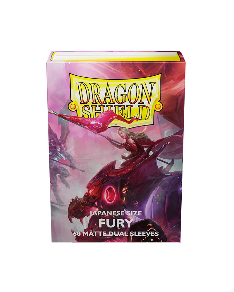 Dragon Shield - Japanese - Matte Dual - Fury 60 pcs