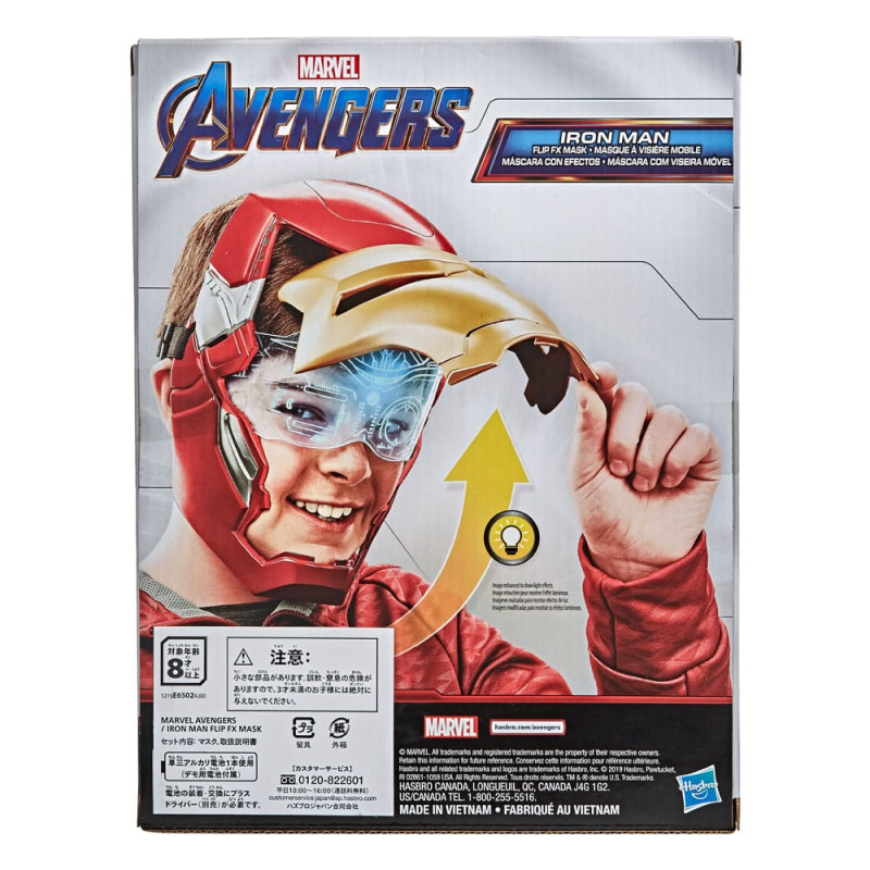 Hasbro - Marvel Avengers - Iron Man Flip FX Mask Hasbro