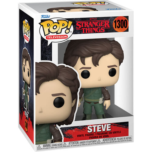 Stranger Things POP! TV Vinyl Figure Hunter Steve 9cm