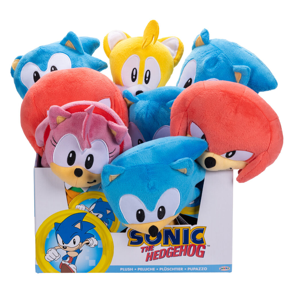 Jakks Pacific - Nintendo - Sonic assortimento peluche 23 cm (serie differenti)