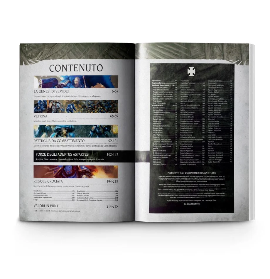 Warhammer 40000 - Codex - Space Marines (Italiano)