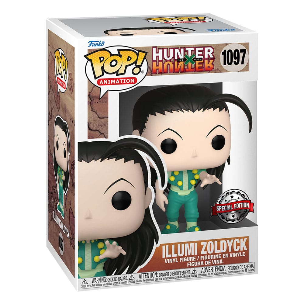 Funko - Hunter x Hunter POP! Animation Vinyl Figure Illumi Zoldyck 9 cm