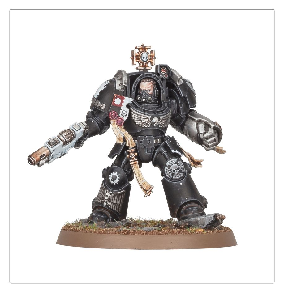 Warhammer 40000 - Space Marines - Captain In Terminator Armour