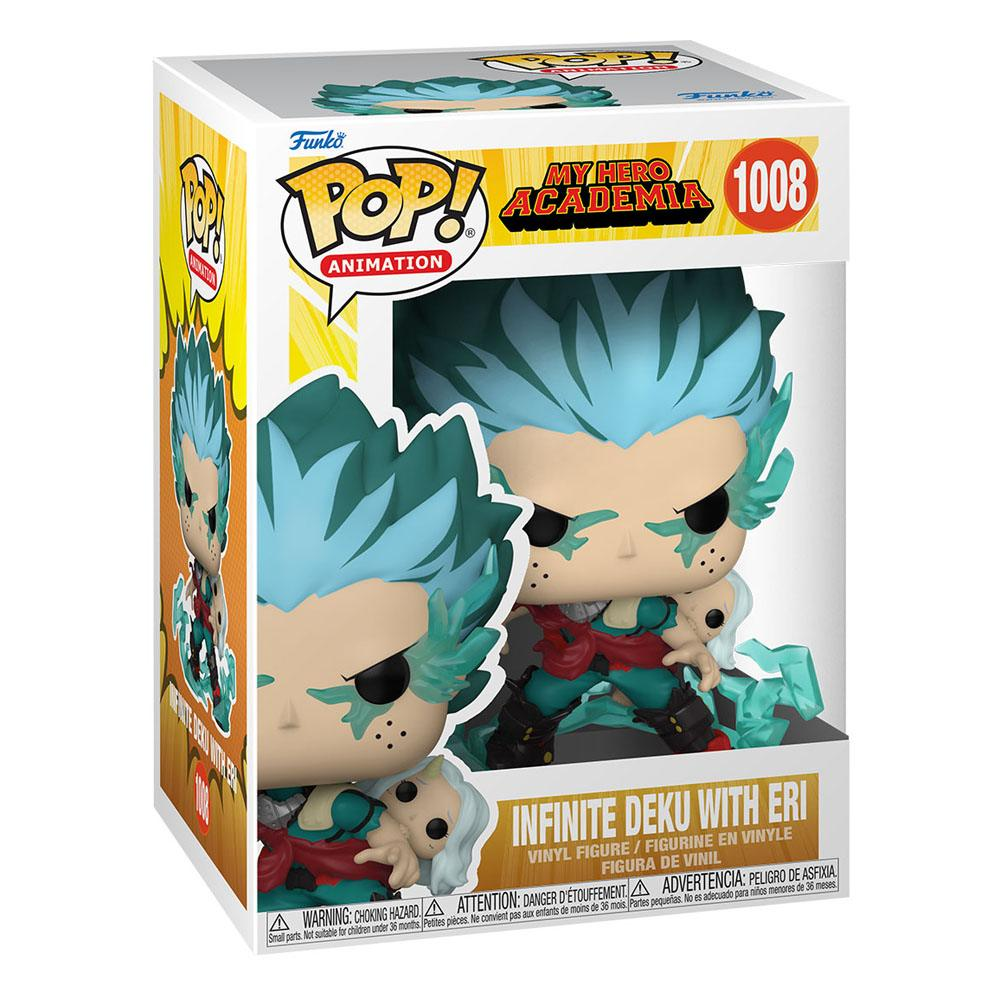 My Hero Academia POP! Animation Vinyl Figure Infinite Deku w/Eri 9cm
