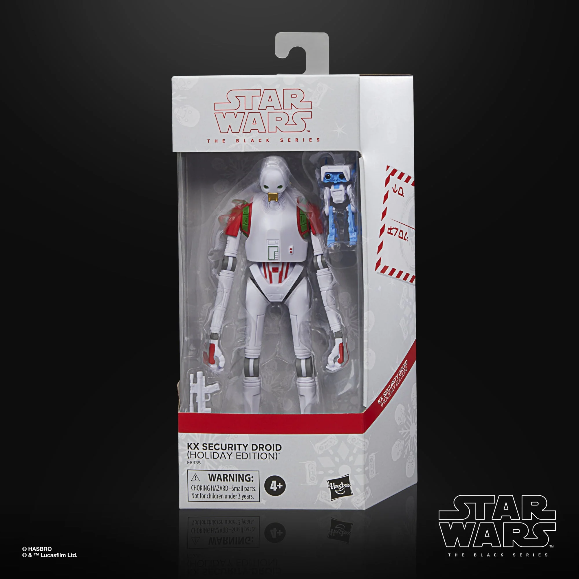 Hasbro - Star Wars - The Black Series - Droide di sicurezza KX (Holiday Edition)