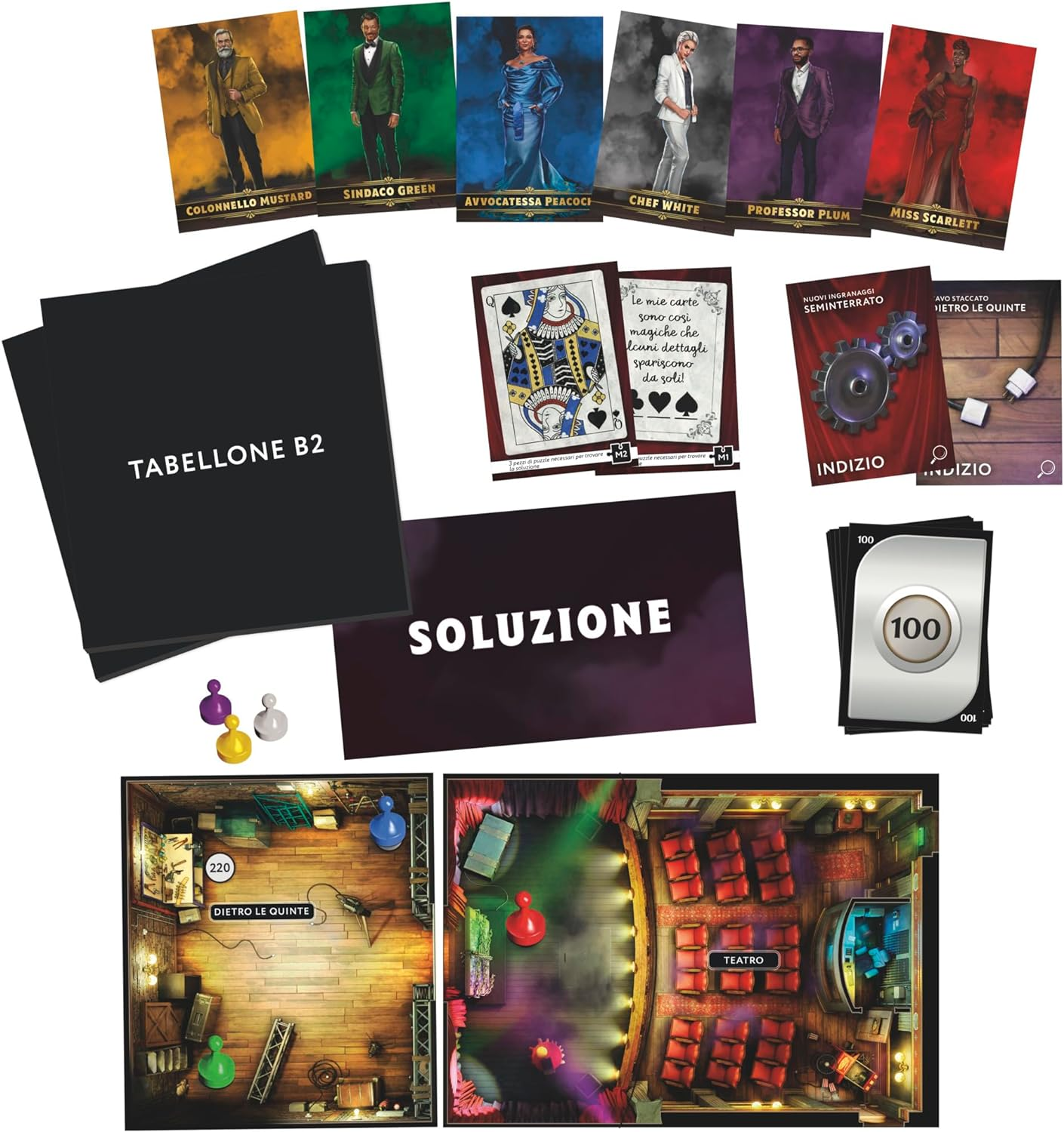 Hasbro Gaming - Cluedo Escape - Il Club dell'Illusionista