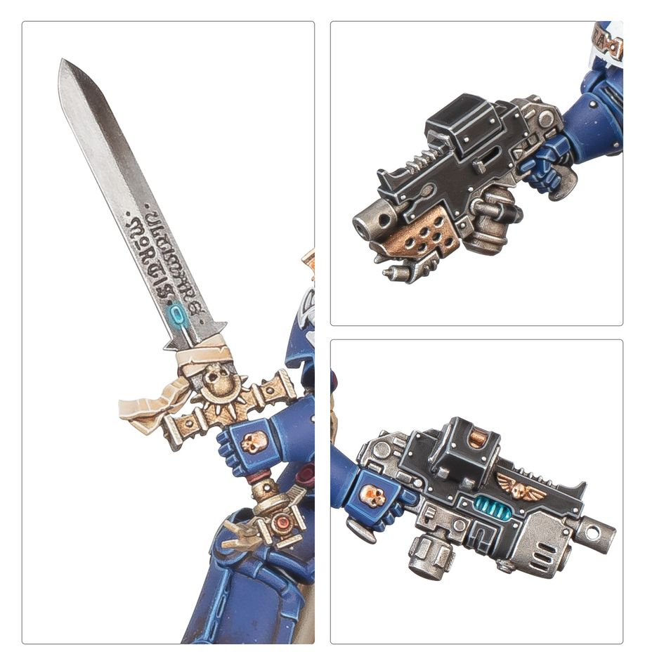 Warhammer 40000 - Space Marines - Captain In Terminator Armour