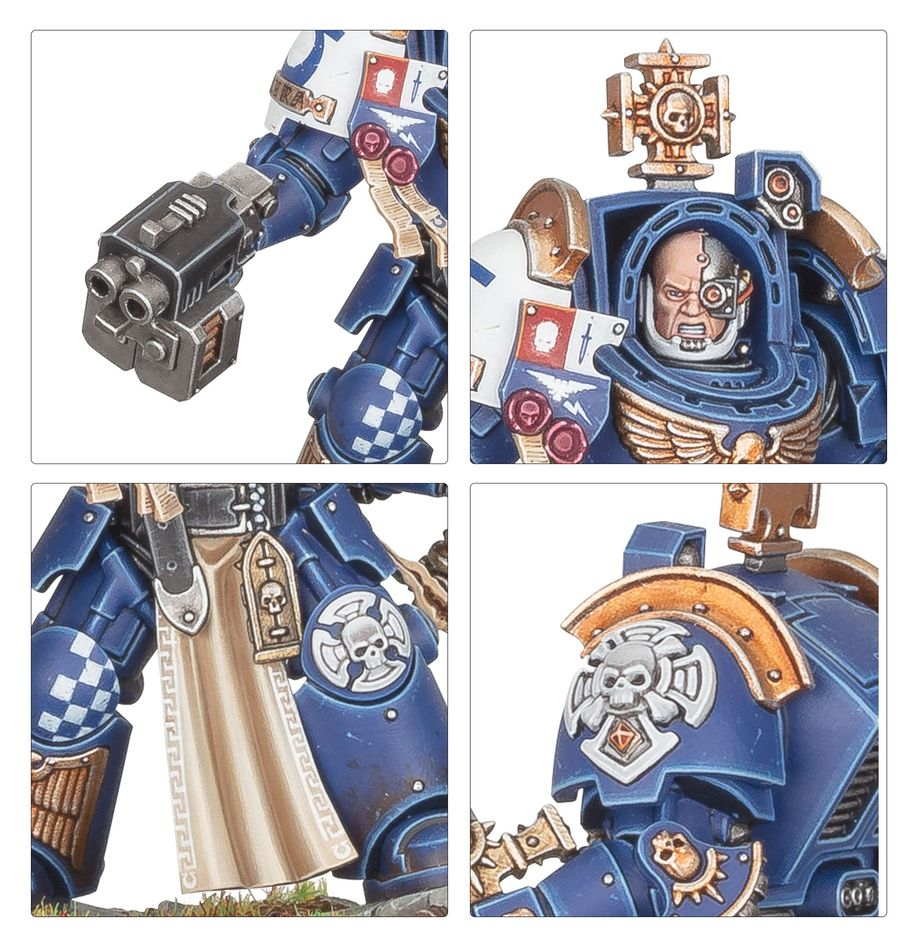 Warhammer 40000 - Space Marines - Captain In Terminator Armour