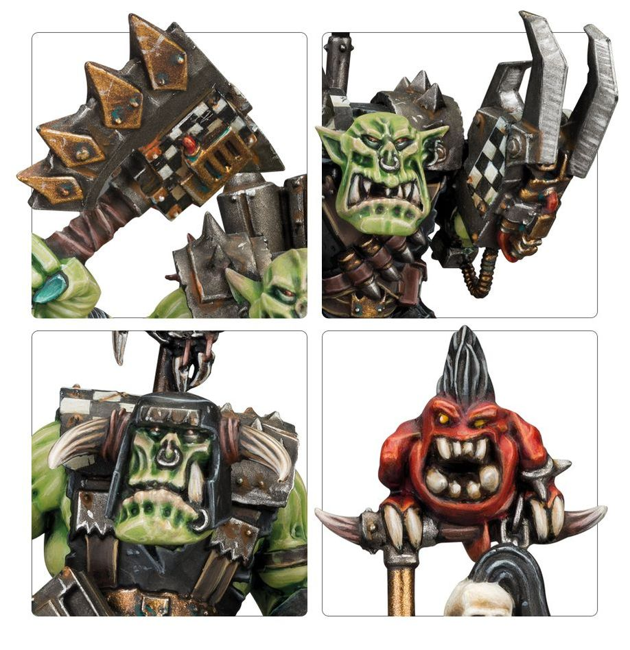 Warhammer 40000 - Orks - Nobz