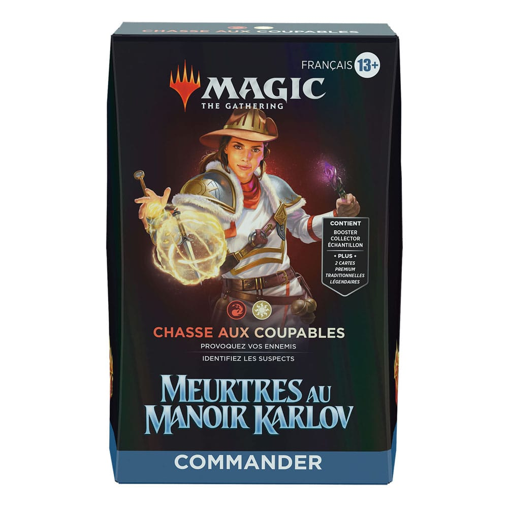 Magic The Gathering - Murders At Karlov Manor - Commander Deck 4 pcs - FR