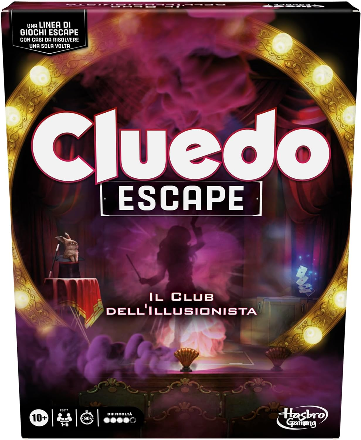 Hasbro Gaming - Cluedo Escape - Il Club dell'Illusionista