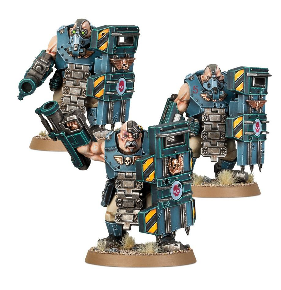 Warhammer 40000 - Astra Militarum - Bullgryns
