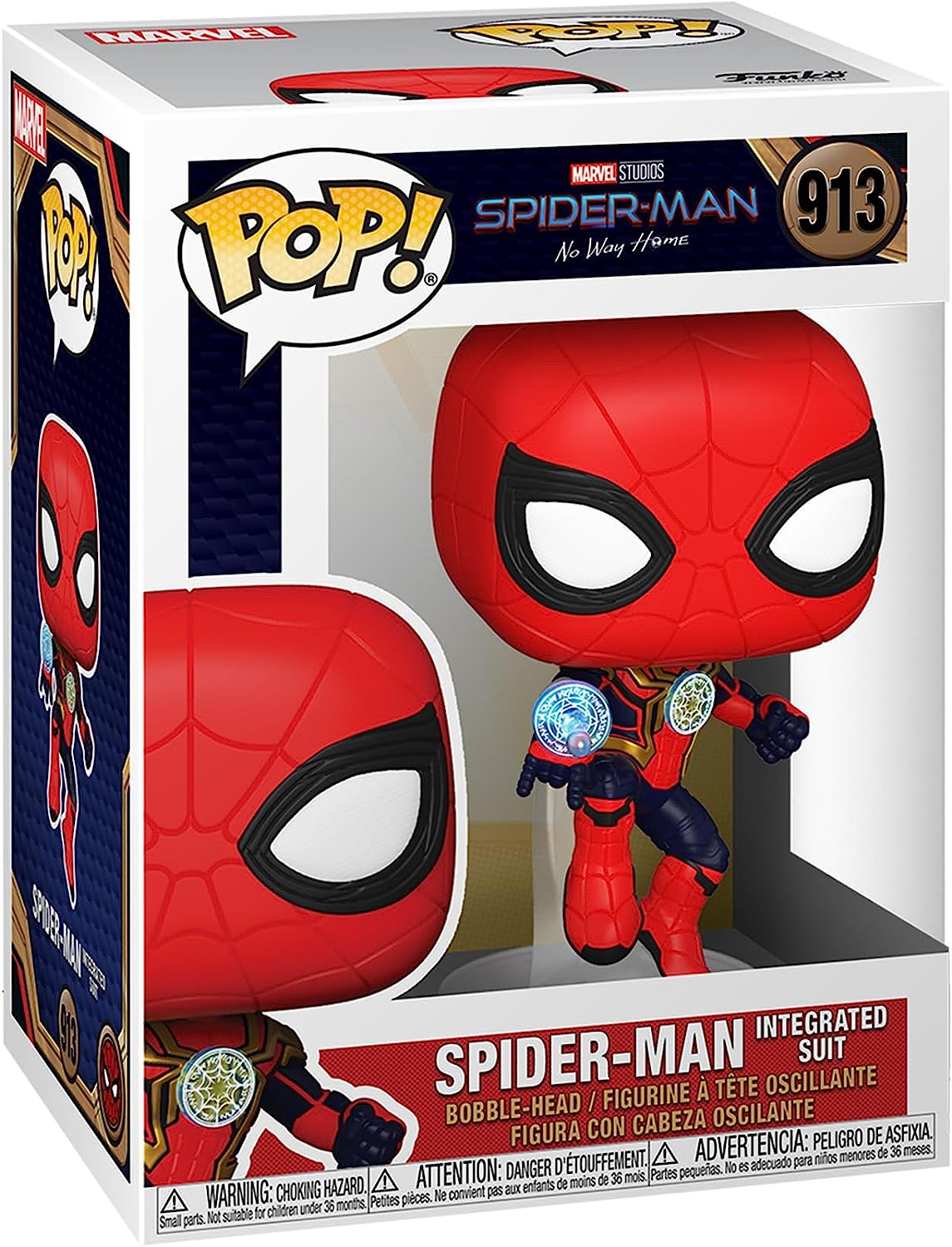 Funko - Pop! Marvel: Spider-Man - (Integrated Suit)