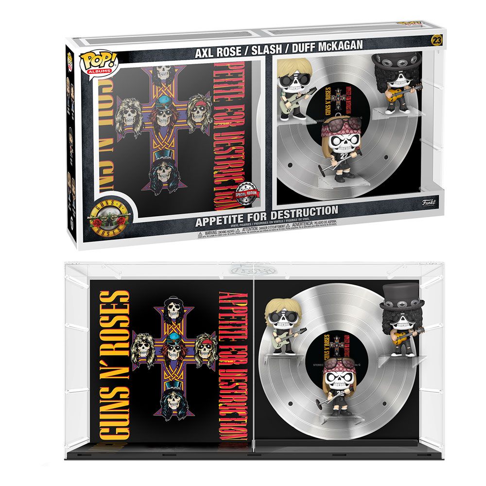 Funko - Guns n Roses POP! Albums Vinyl Figure 3-Pack Appetite For Destruction 9 cm