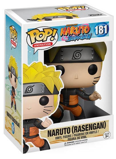 Naruto Shippuden POP! Animation Vinyl Figure Naruto (Rasengan) 9cm