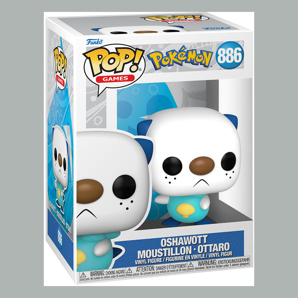 Games POP! Pokemon- Oshawott (EMEA) Vinyl Figure 9cm