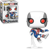 Funko - POP! Marvel: Spider-Man Bug-Eyes Armor - (White/Blue) - Limited Edition Convention