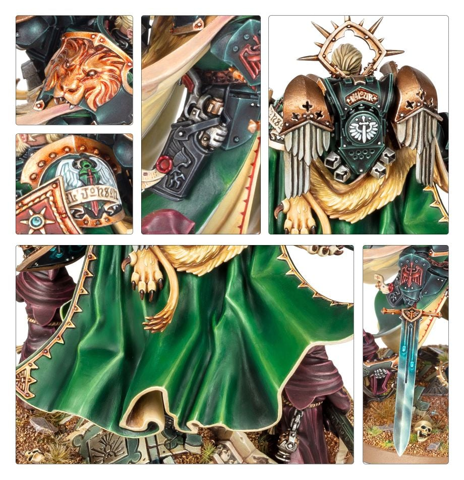 Warhammer 40000 - Dark Angels - Lion El'Jonson