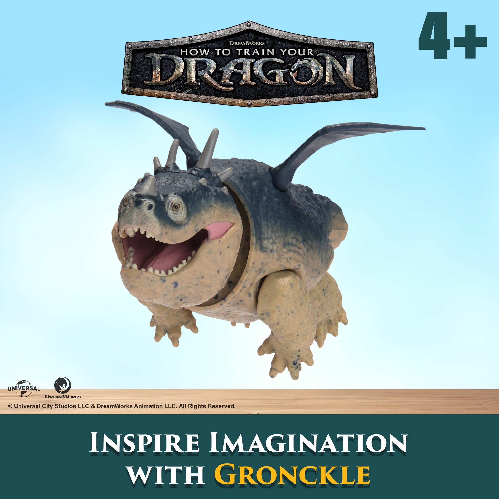 How to Train Your Dragon - 5” Action Figure - Gronckle