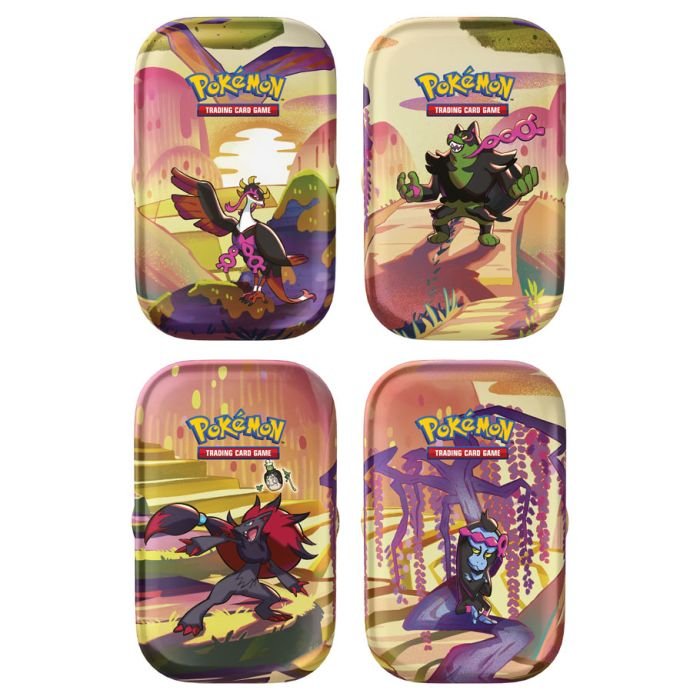 Pokemon - Scarlet & Violet 6.5 - Shrouded Fable - Mini Tins - Assorted Display (10) - ENG