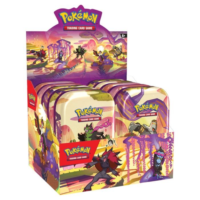 Pokemon - Scarlet & Violet 6.5 - Shrouded Fable - Mini Tins - Assorted Display (10) - ENG