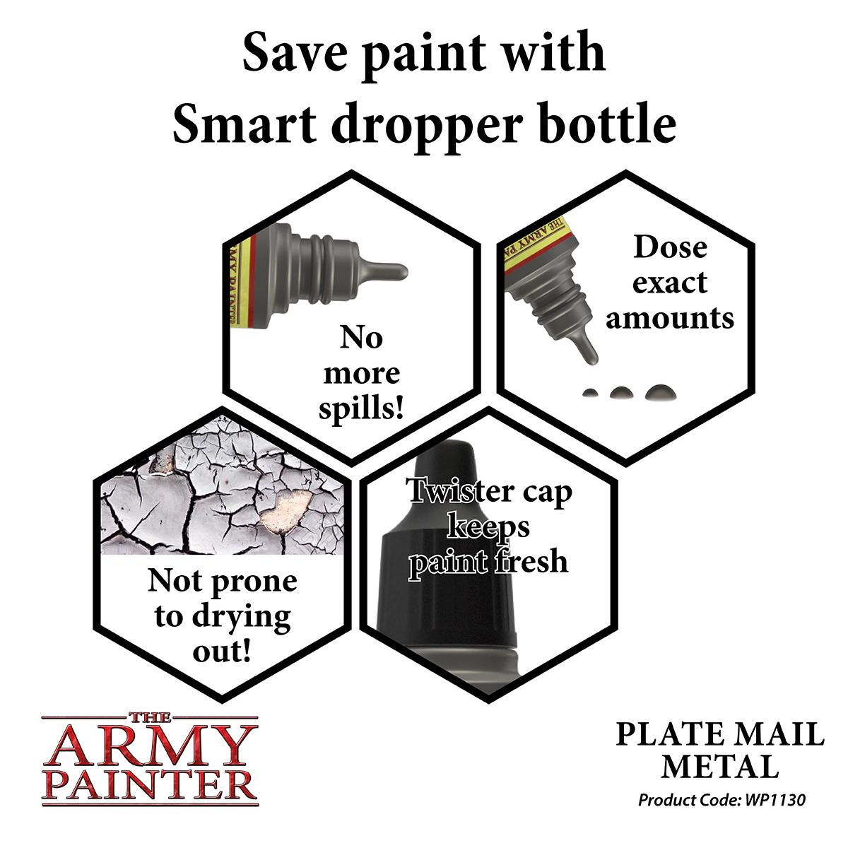 The Army Painter - Paints - Plate Mail Metal
