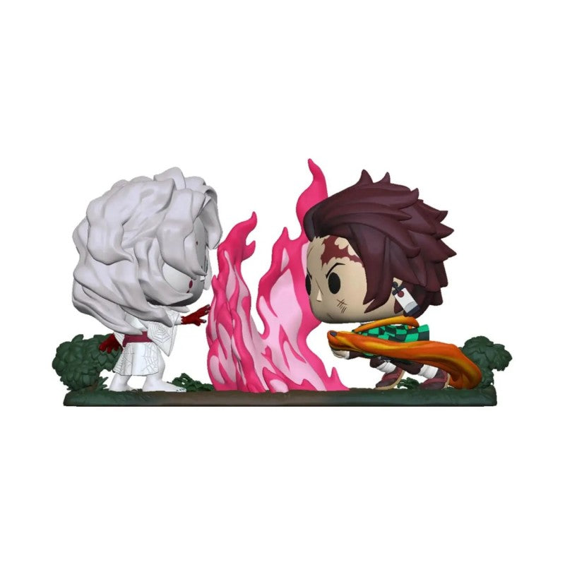 Demon Slayer POP! Moment Vinyl Figure Tanjiro vs. Rui 9cm