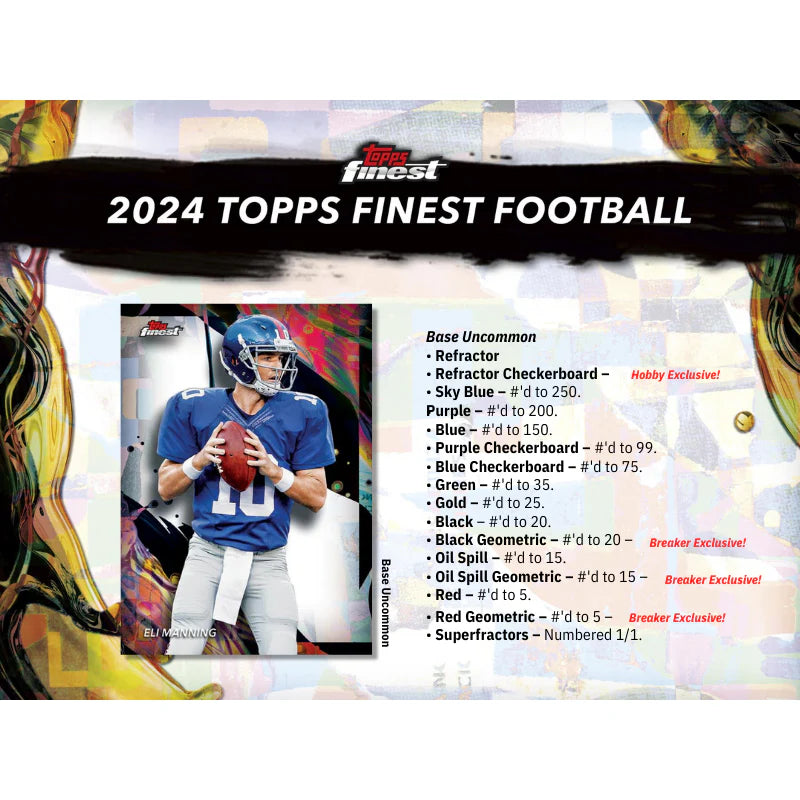 Topps - 2024 Finest Football - Hobby