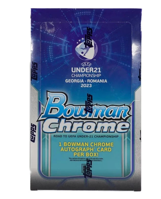 Topps - 2022 UEFA U21 Bowman Chrome Hobby Box