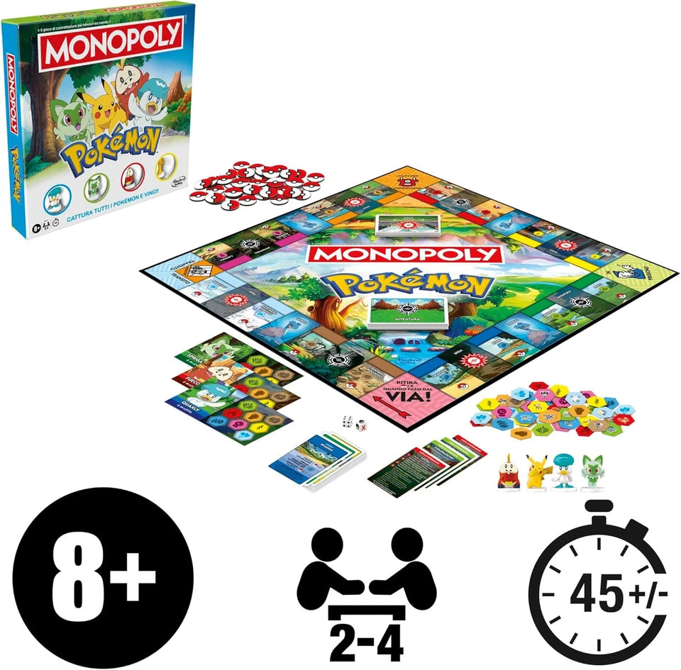 Hasbro - Monopoly - Pokémon