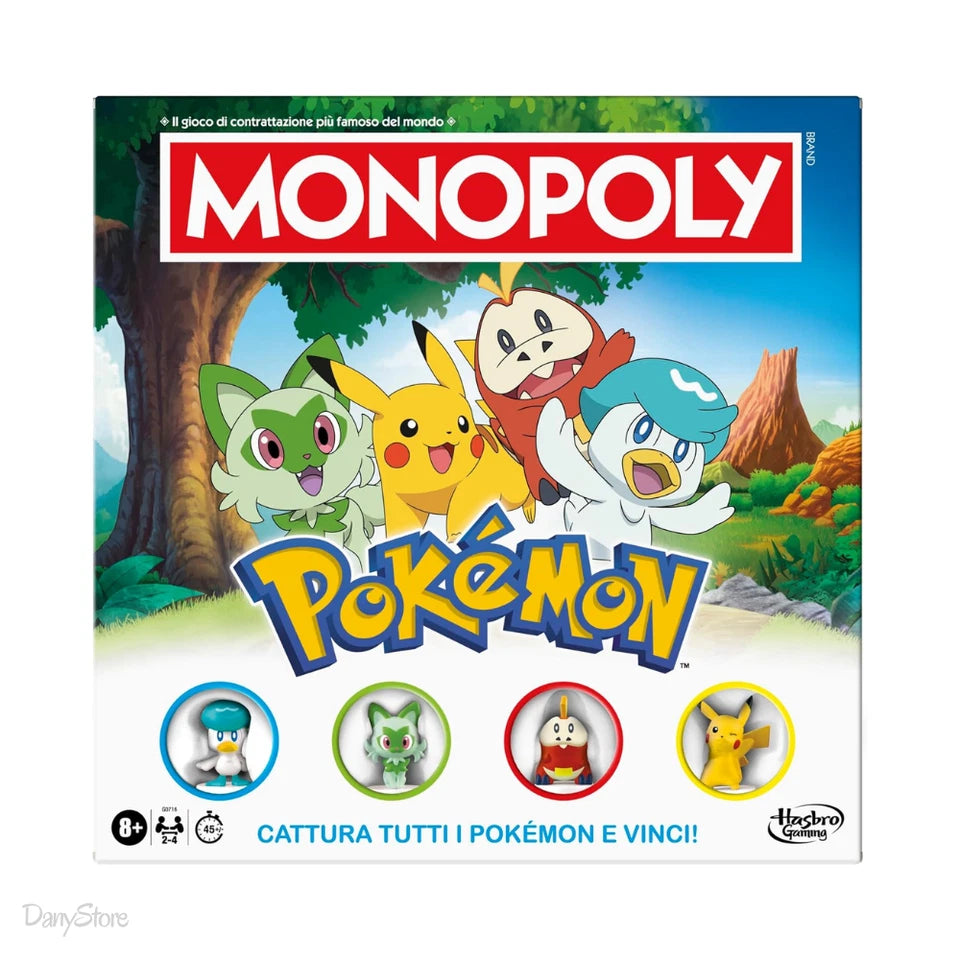 Hasbro - Monopoly - Pokémon