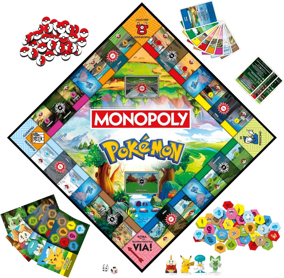 Hasbro - Monopoly - Pokémon