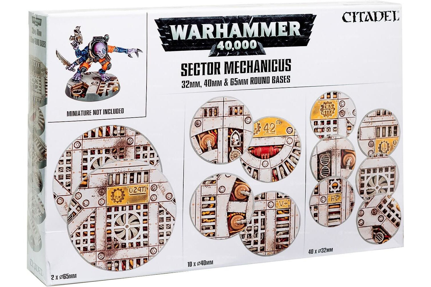 Citadel - Sector Mechanicus: 32mm, 40mm & 65mm Round Bases