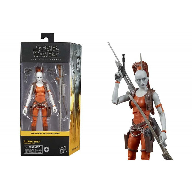 Hasbro - Star Wars - The Black Series - The Clone Wars Aurra Sing 15cm