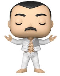 Funko - Queen POP! Rocks Vinyl Figure Freddie Mercury (I was born to love you) 9 cm