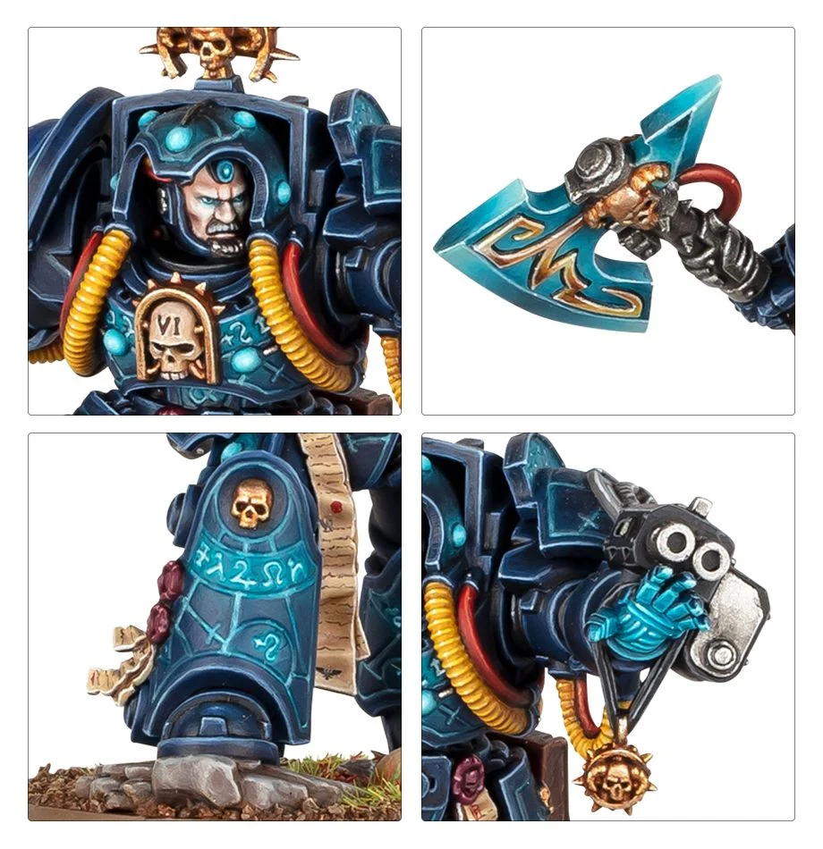Warhammer 40000 - Space Marines - Librarian in Terminator Armour